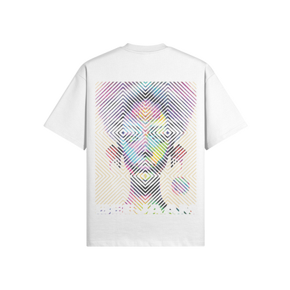 No.2002 | LIVING SQUARES | UNISEX | OVERSIZED TEE | LIMITED EDITION