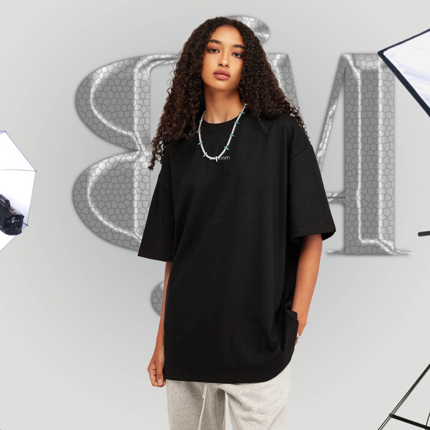 No.1005 | THE POWER OF SMILE | OVERSIZED TEE | UNISEX