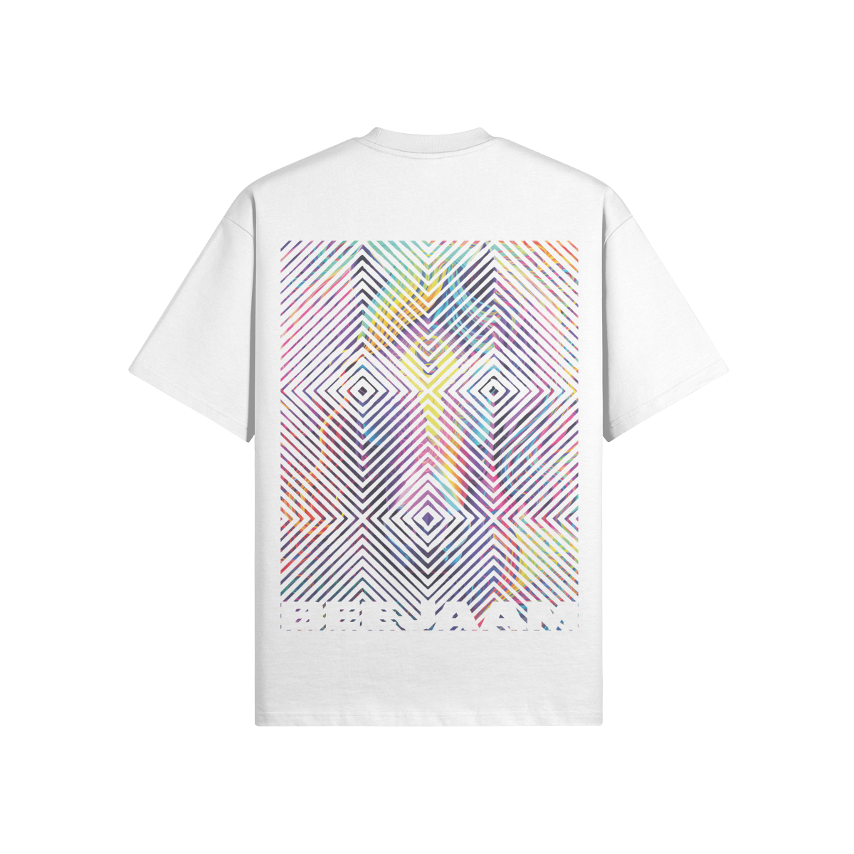 No.2021 | LIVING SQUARES | UNISEX | OVERSIZED TEE | LIMITED EDITION