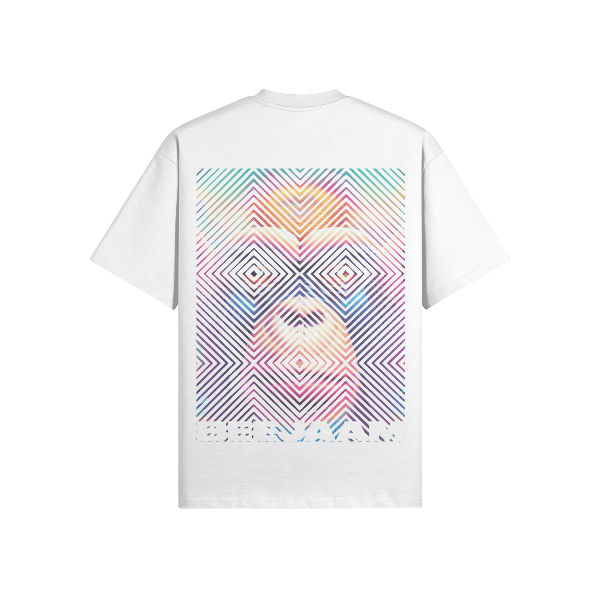 No.2017 | LIVING SQUARES | UNISEX | OVERSIZED TEE | LIMITED EDITION
