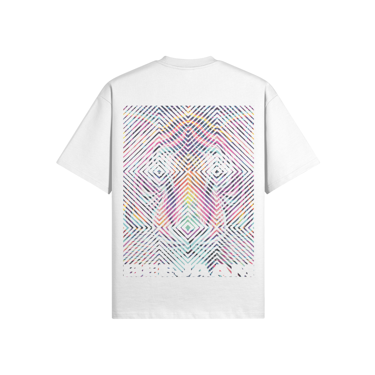No.2012 | LIVING SQUARES | UNISEX | OVERSIZED TEE | LIMITED EDITION