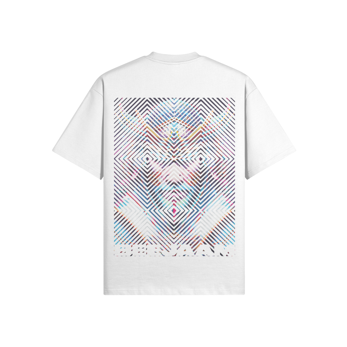 No.2027 | LIVING SQUARES | UNISEX | OVERSIZED TEE | LIMITED EDITION