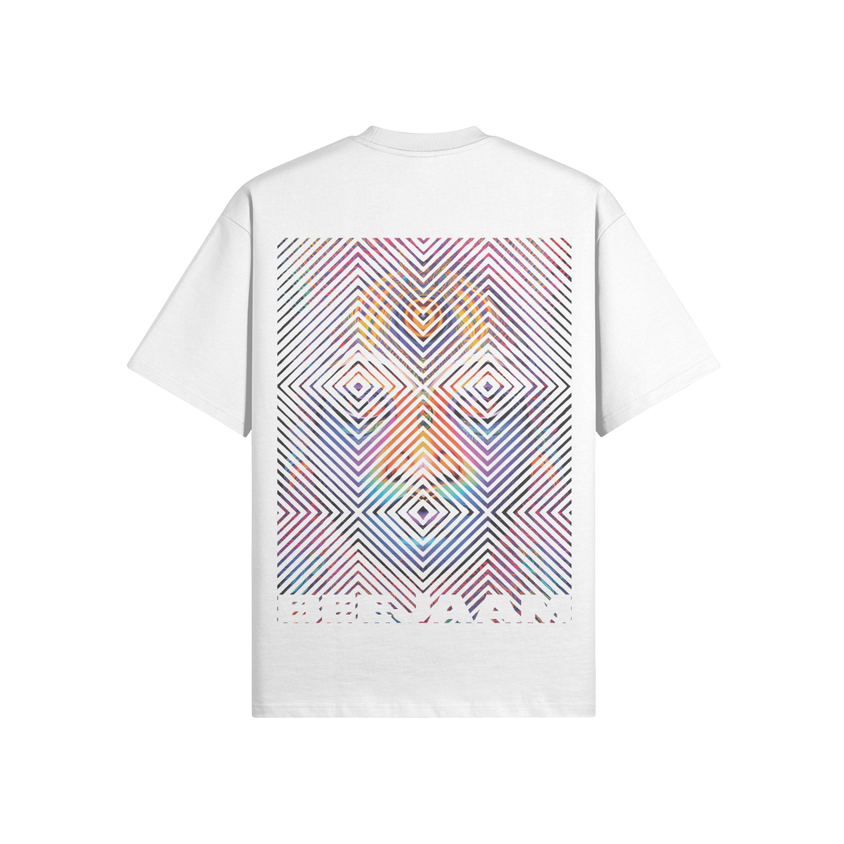 No.2004 | LIVING SQUARES | UNISEX | OVERSIZED TEE | LIMITED EDITION