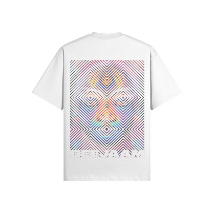 No.2004 | LIVING SQUARES | UNISEX | OVERSIZED TEE | LIMITED EDITION