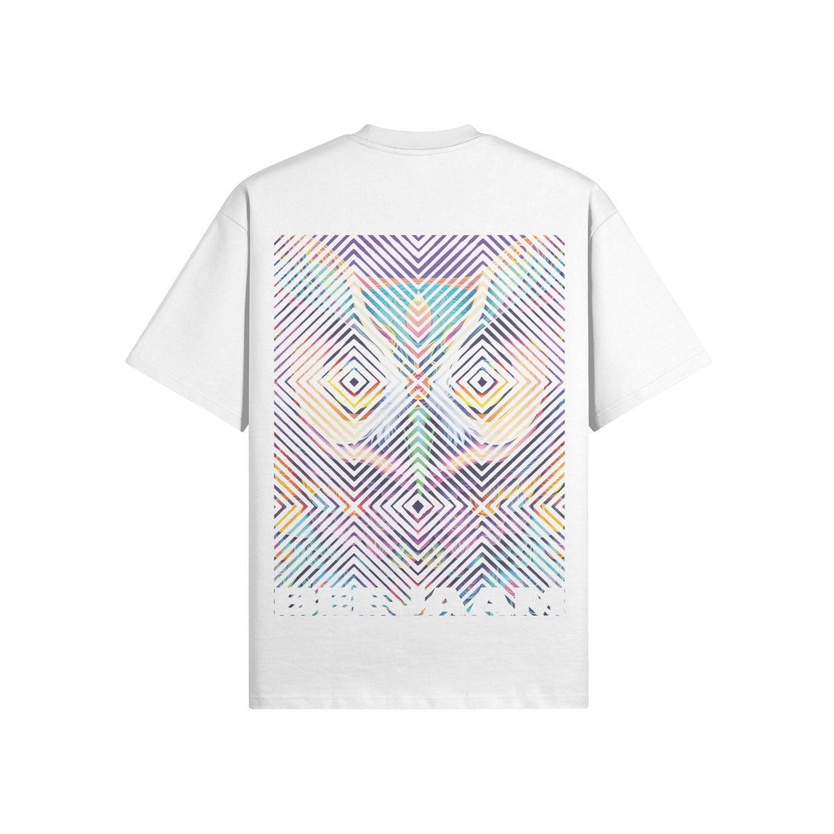 No.2018 | LIVING SQUARES | UNISEX | OVERSIZED TEE | LIMITED EDITION