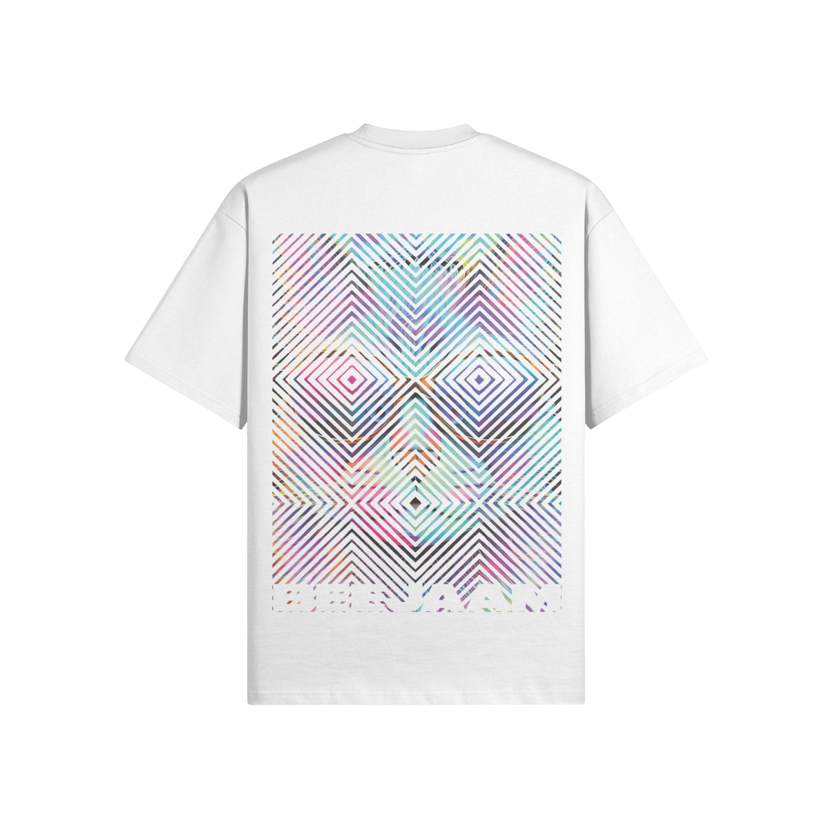 No.2008 | LIVING SQUARES | UNISEX | OVERSIZED TEE | LIMITED EDITION