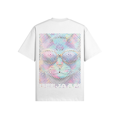 No.2008 | LIVING SQUARES | UNISEX | OVERSIZED TEE | LIMITED EDITION
