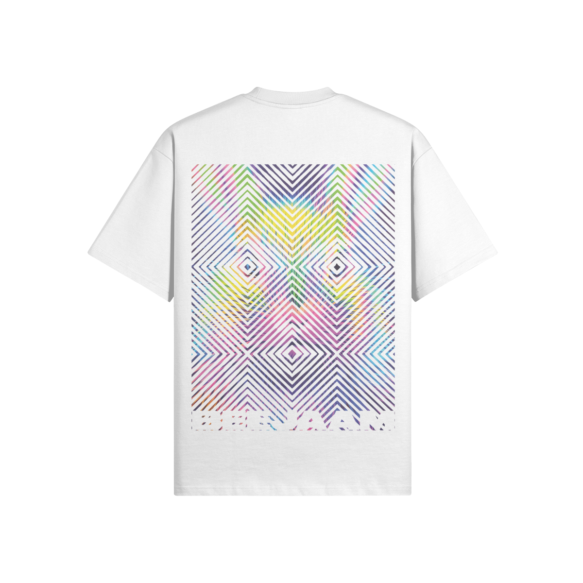 No.2016 | LIVING SQUARES | UNISEX | OVERSIZED TEE | LIMITED EDITION