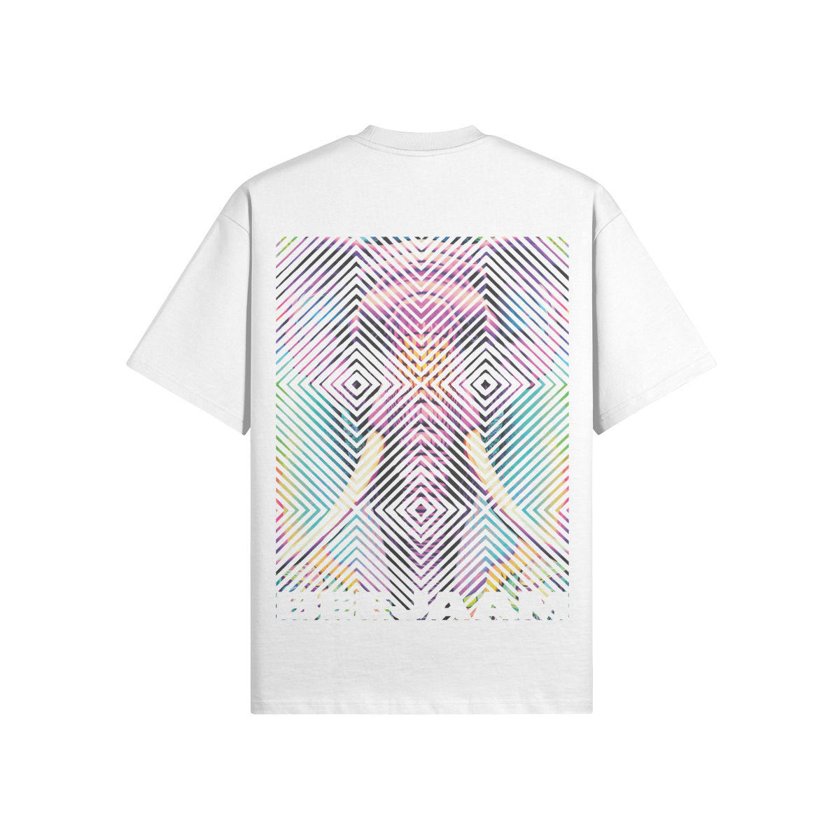 No.2023 | LIVING SQUARES | UNISEX | OVERSIZED TEE | LIMITED EDITION