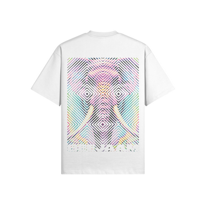 No.2023 | LIVING SQUARES | UNISEX | OVERSIZED TEE | LIMITED EDITION