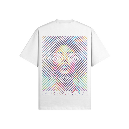 No.2000 | LIVING SQUARES | UNISEX | OVERSIZED TEE | LIMITED EDITION
