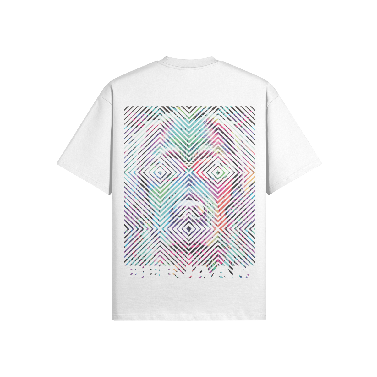 No.2009 | LIVING SQUARES | UNISEX | OVERSIZED TEE | LIMITED EDITION