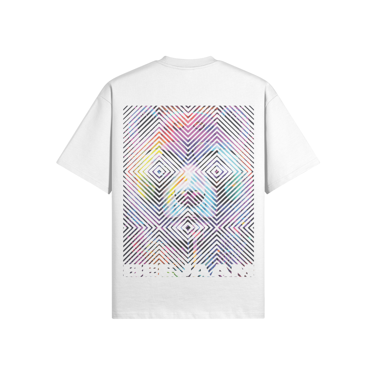 No.2013 | LIVING SQUARES | UNISEX | OVERSIZED TEE | LIMITED EDITION