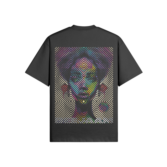 No.2002 | LIVING SQUARES | UNISEX | OVERSIZED TEE | LIMITED EDITION