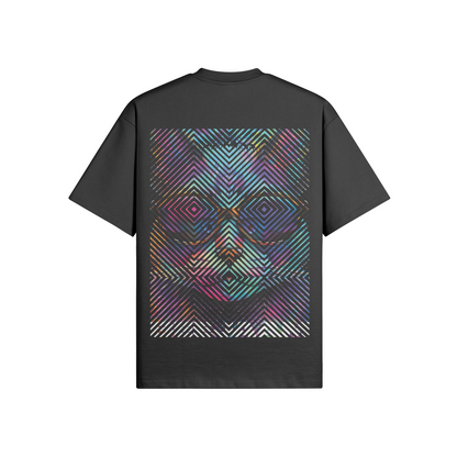 No.2008 | LIVING SQUARES | UNISEX | OVERSIZED TEE | LIMITED EDITION