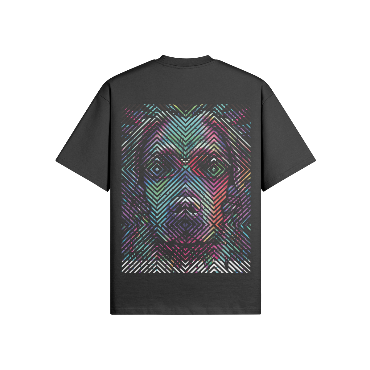 No.2009 | LIVING SQUARES | UNISEX | OVERSIZED TEE | LIMITED EDITION