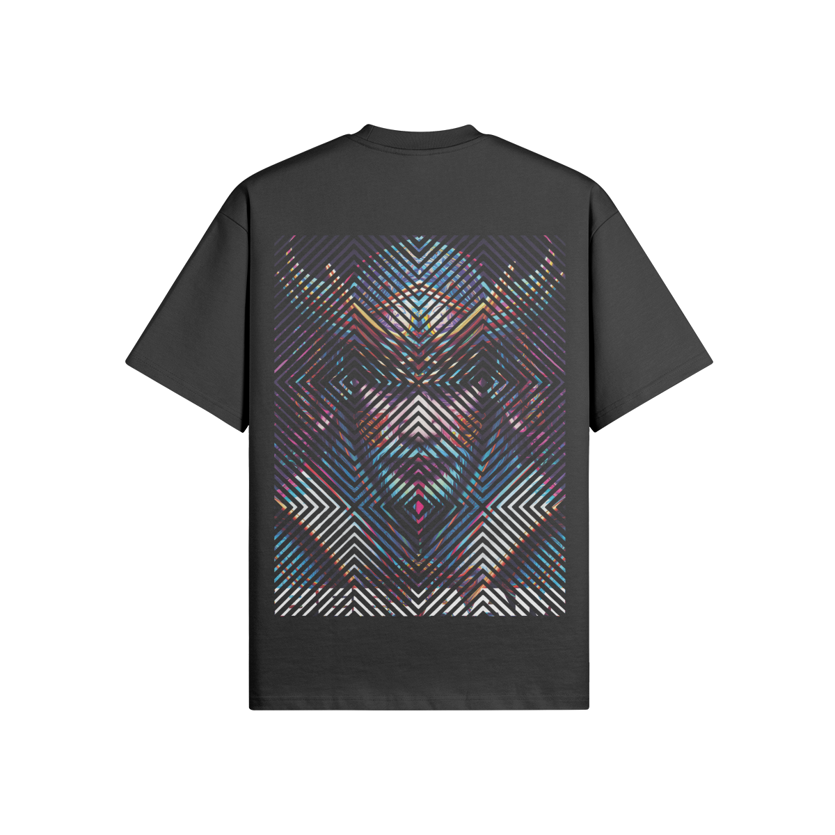 No.2027 | LIVING SQUARES | UNISEX | OVERSIZED TEE | LIMITED EDITION