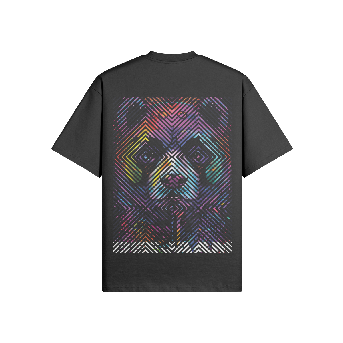No.2013 | LIVING SQUARES | UNISEX | OVERSIZED TEE | LIMITED EDITION