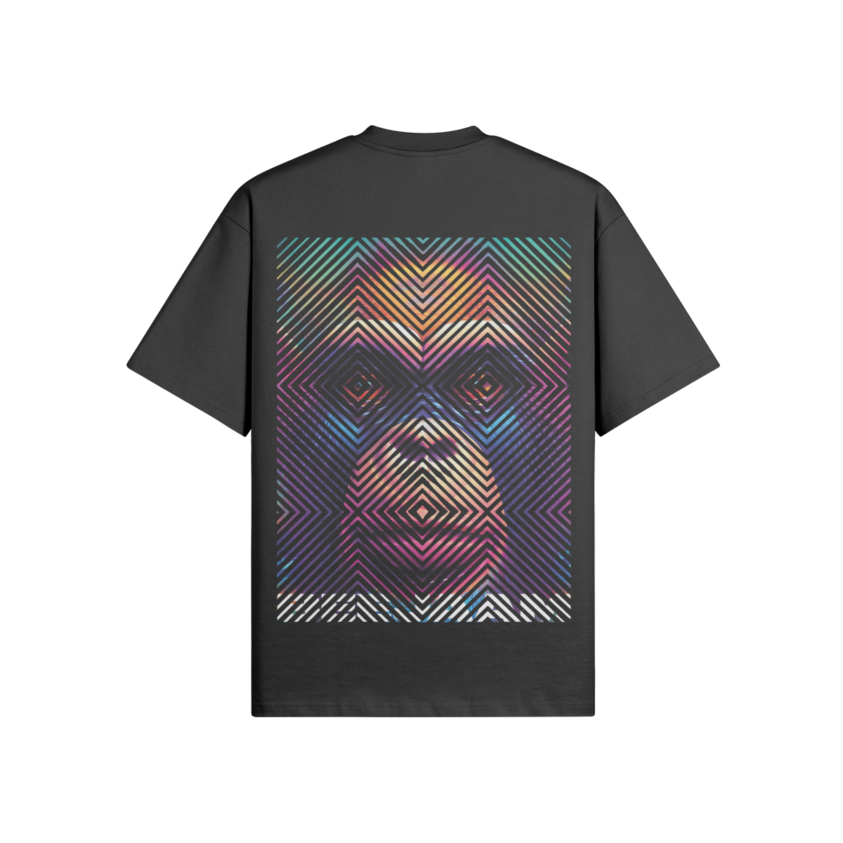 No.2017 | LIVING SQUARES | UNISEX | OVERSIZED TEE | LIMITED EDITION