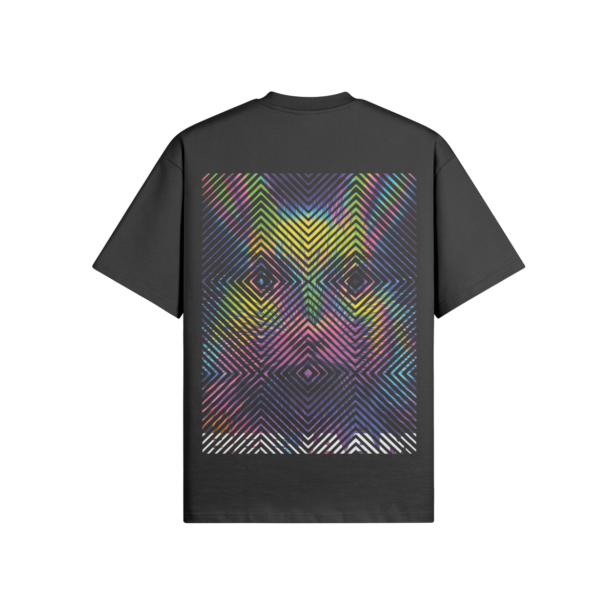 No.2016 | LIVING SQUARES | UNISEX | OVERSIZED TEE | LIMITED EDITION