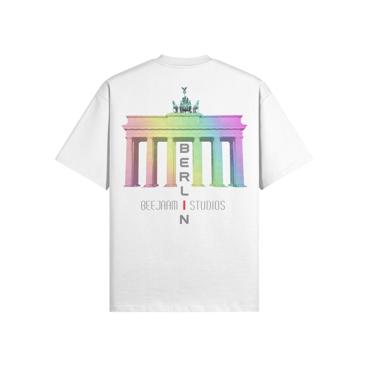 No.7000 | THE LIGHTS OF BRANDENBURG GATE | OVERSIZED TEE | UNISEX | LIMITED EDITION