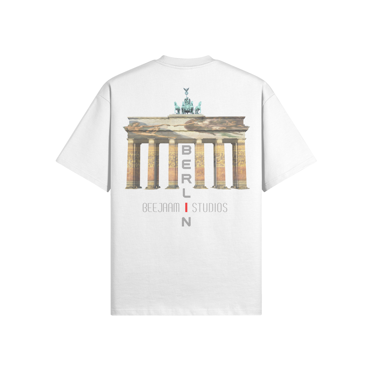 No.7002 | THE LIGHTS OF BRANDENBURG GATE | OVERSIZED TEE | UNISEX | LIMITED EDITION