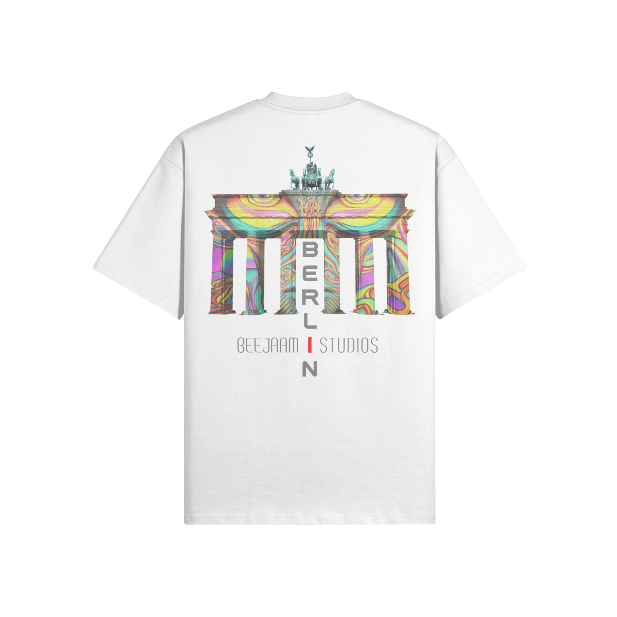 Nr. 7012 | DIE LICHTER DES BRANDENBURGER TOR | OVERSIZED T-SHIRT | UNISEX | LIMITIERTE AUFLAGE
