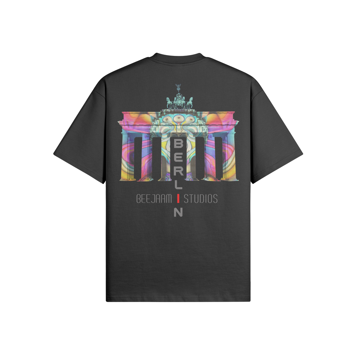 Nr. 7013 | DIE LICHTER DES BRANDENBURGER TOR | OVERSIZED T-SHIRT | UNISEX | LIMITIERTE AUFLAGE