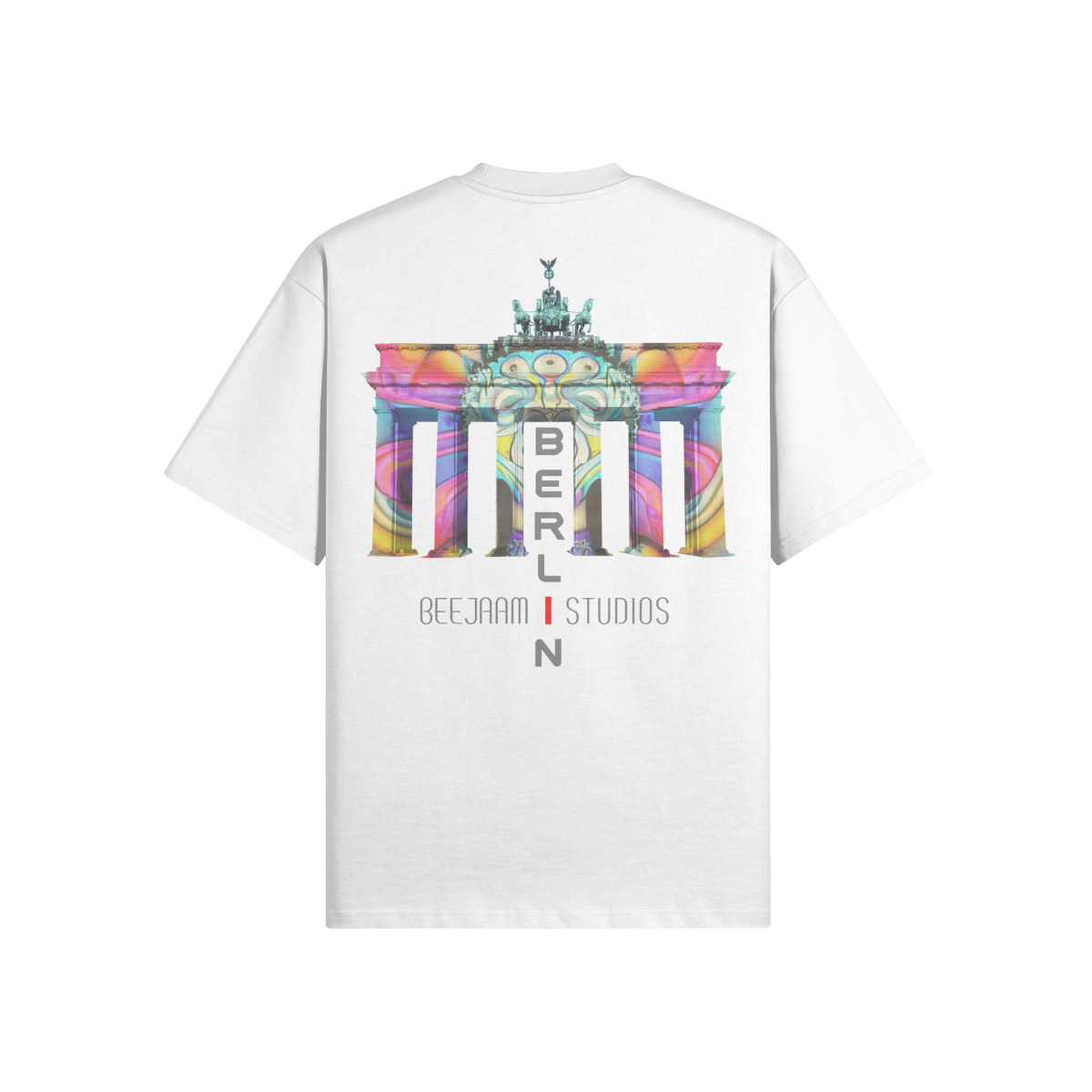 Nr. 7013 | DIE LICHTER DES BRANDENBURGER TOR | OVERSIZED T-SHIRT | UNISEX | LIMITIERTE AUFLAGE