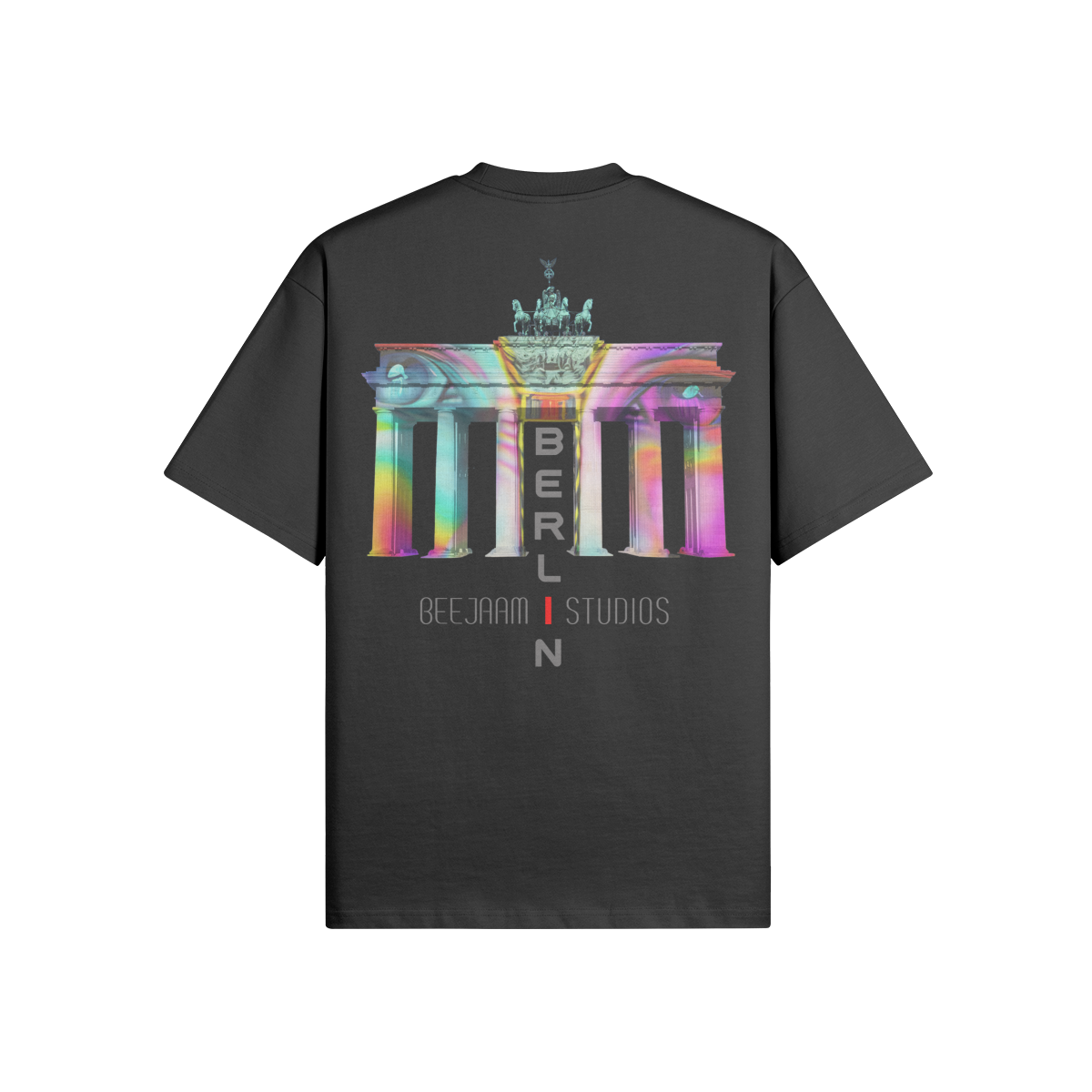 Nr. 7015 | DIE LICHTER DES BRANDENBURGER TOR | ÜBERGRÖSSE T-SHIRT | UNISEX | LIMITIERTE AUFLAGE