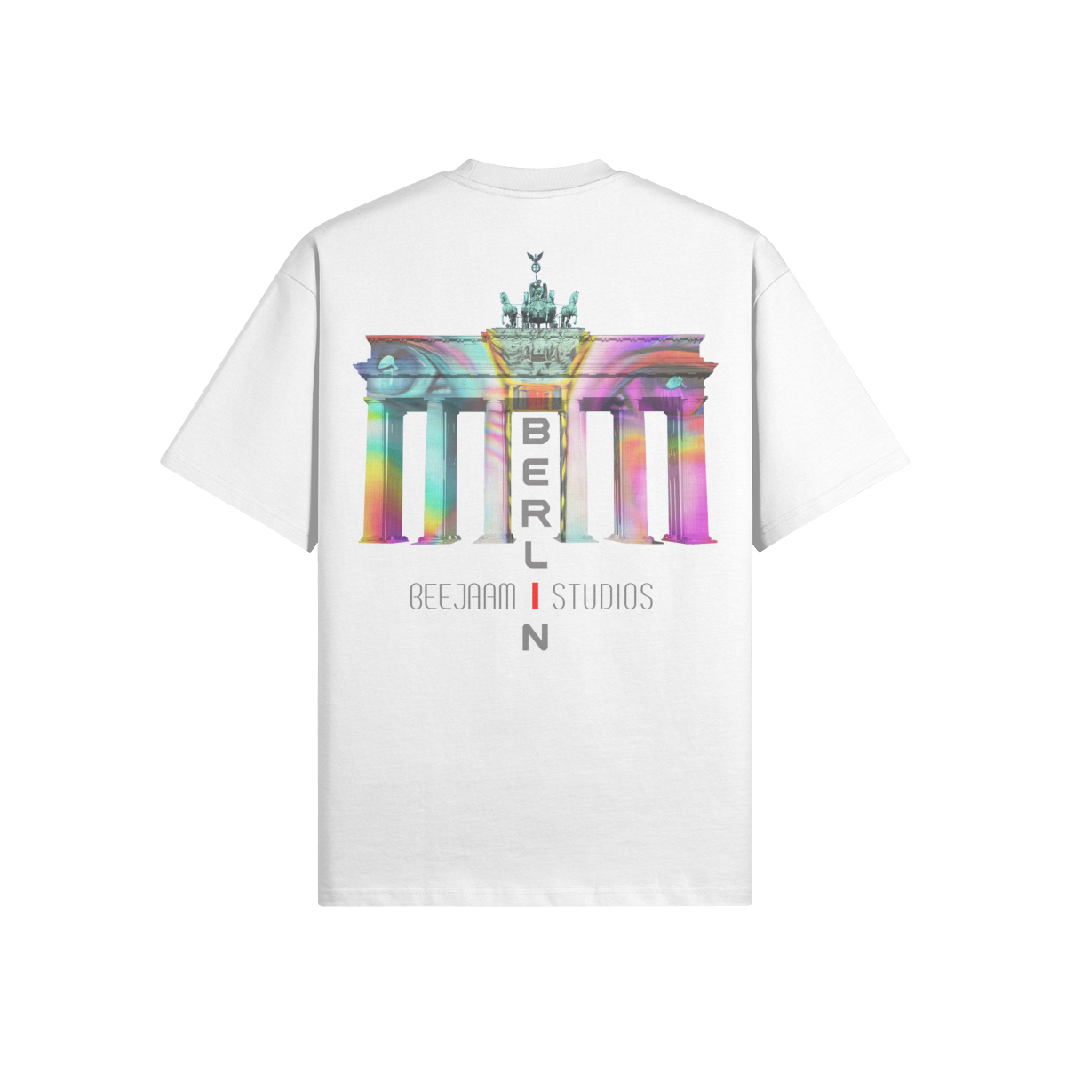 Nr. 7015 | DIE LICHTER DES BRANDENBURGER TOR | ÜBERGRÖSSE T-SHIRT | UNISEX | LIMITIERTE AUFLAGE