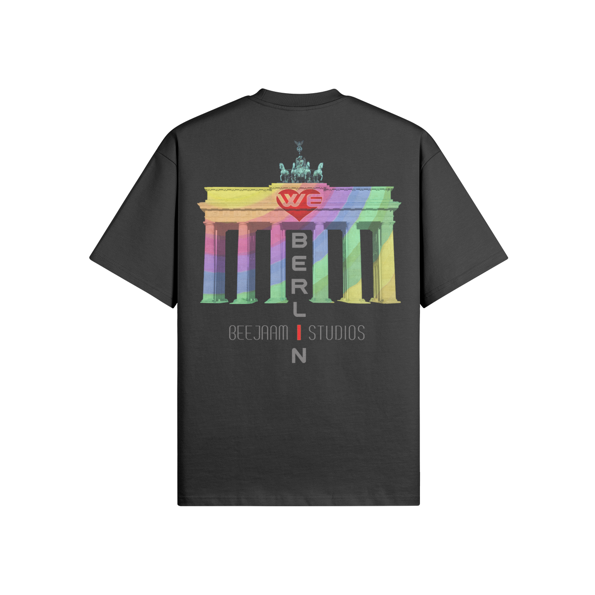 Nr. 7016 | DIE LICHTER DES BRANDENBURGER TOR | OVERSIZED T-SHIRT | UNISEX | LIMITIERTE AUFLAGE