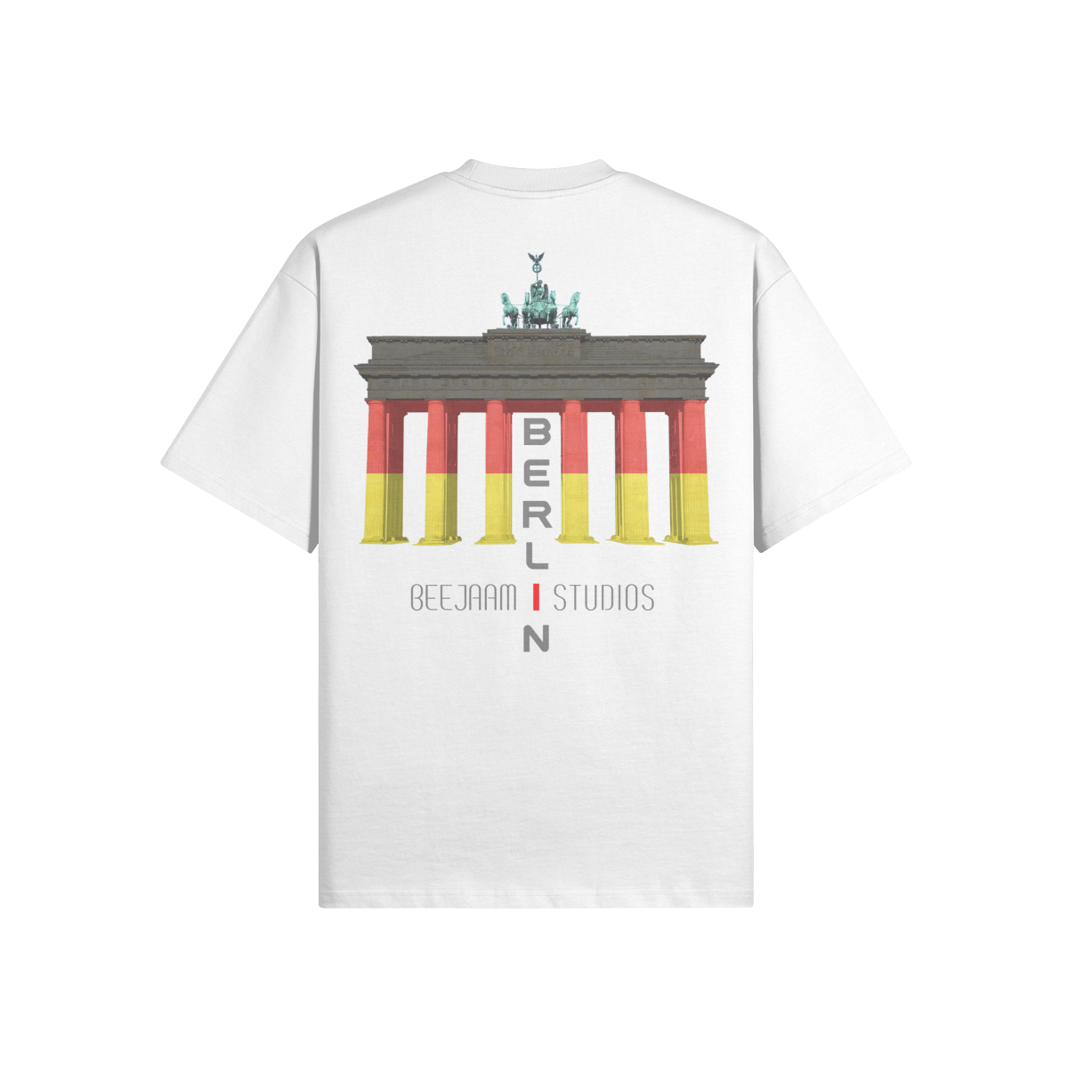 Nr. 7019 | DIE LICHTER DES BRANDENBURGER TOR | OVERSIZED T-SHIRT | UNISEX | LIMITIERTE AUFLAGE