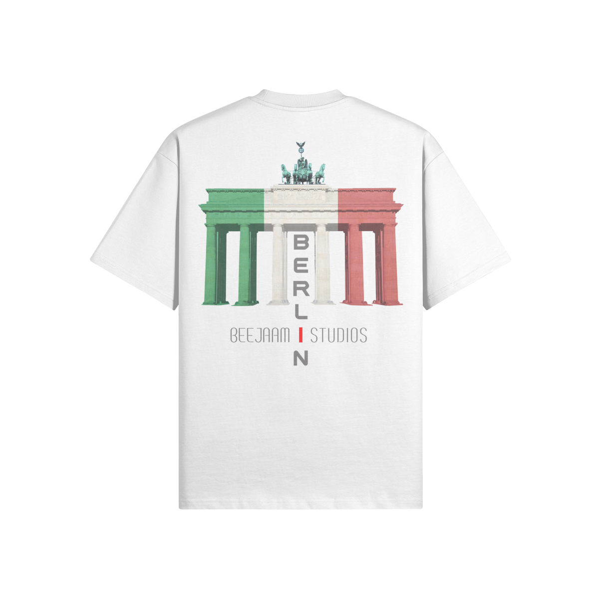 Nr. 7021 | DIE LICHTER DES BRANDENBURGER TOR | OVERSIZED T-SHIRT | UNISEX | LIMITIERTE AUFLAGE