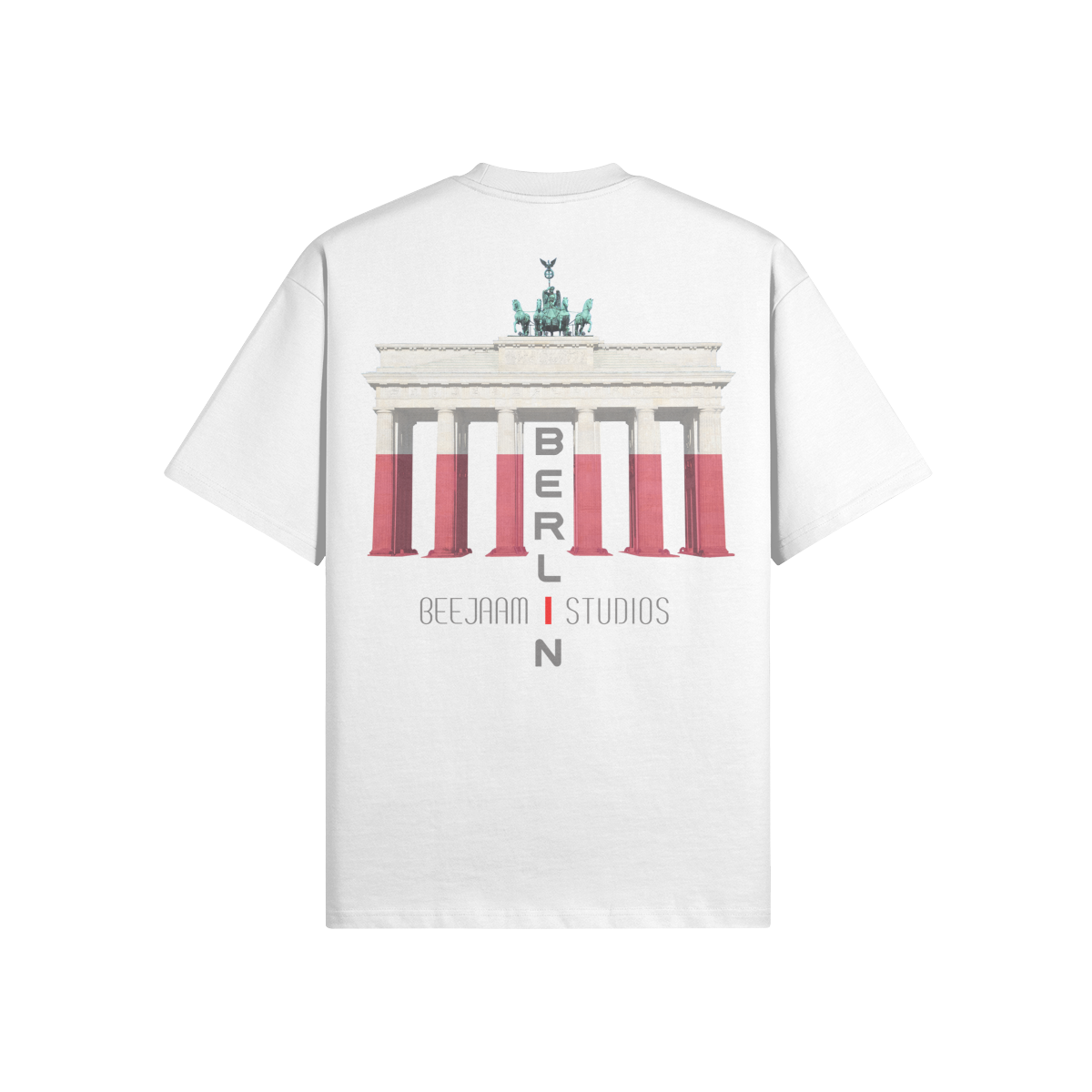Nr. 7025 | DIE LICHTER DES BRANDENBURGER TOR | ÜBERGRÖSSE T-SHIRT | UNISEX | LIMITIERTE AUFLAGE