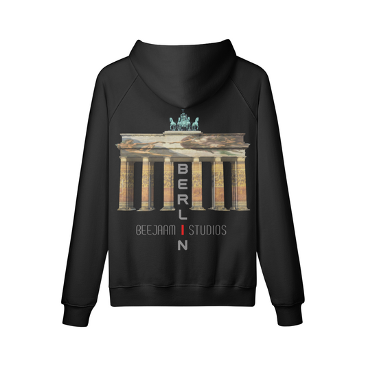 N°7102 | LES LUMIÈRES DE LA PORTE DE BRANDENBOURG | SWEAT À CAPUCHE SURDIMENSIONNÉ | UNISEXE | ÉDITION LIMITÉE