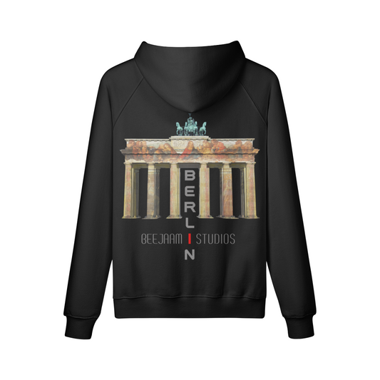N°7101 | LES LUMIÈRES DE LA PORTE DE BRANDENBOURG | SWEAT À CAPUCHE SURDIMENSIONNÉ | UNISEXE | ÉDITION LIMITÉE