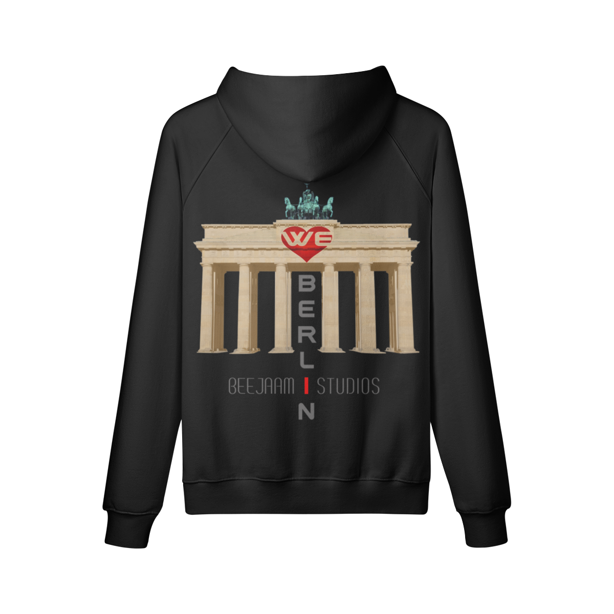 Nr.7109 | DIE LICHTER DES BRANDENBURGER TOR | OVERSIZED HOODIE | UNISEX | LIMITIERTE AUFLAGE