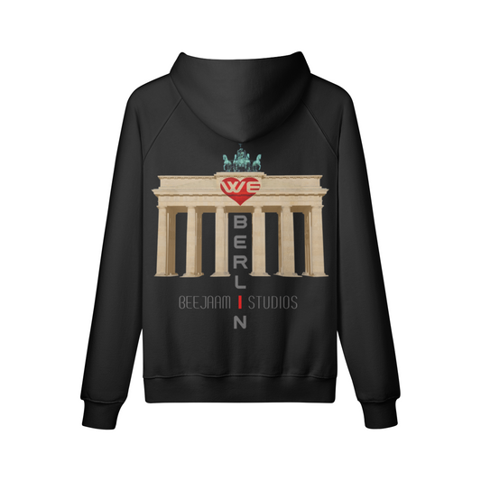N°7109 | LES LUMIÈRES DE LA PORTE DE BRANDENBOURG | SWEAT À CAPUCHE SURDIMENSIONNÉ | UNISEXE | ÉDITION LIMITÉE