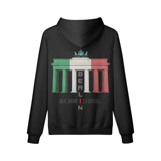 N°7113 | LES LUMIÈRES DE LA PORTE DE BRANDENBOURG | SWEAT À CAPUCHE SURDIMENSIONNÉ | UNISEXE | ÉDITION LIMITÉE