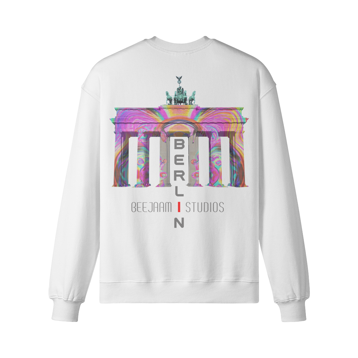 No.7207 | THE LIGHTS OF THE BRANDENBURG GATE | OVERSIZED SWEATSHIRT | UNISEX | LIMITED EDITION
