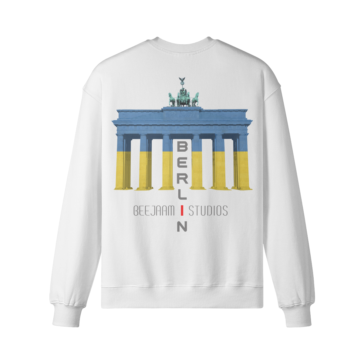 No.7212 | THE LIGHTS OF THE BRANDENBURG GATE | OVERSIZED SWEATSHIRT | UNISEX | LIMITED EDITION