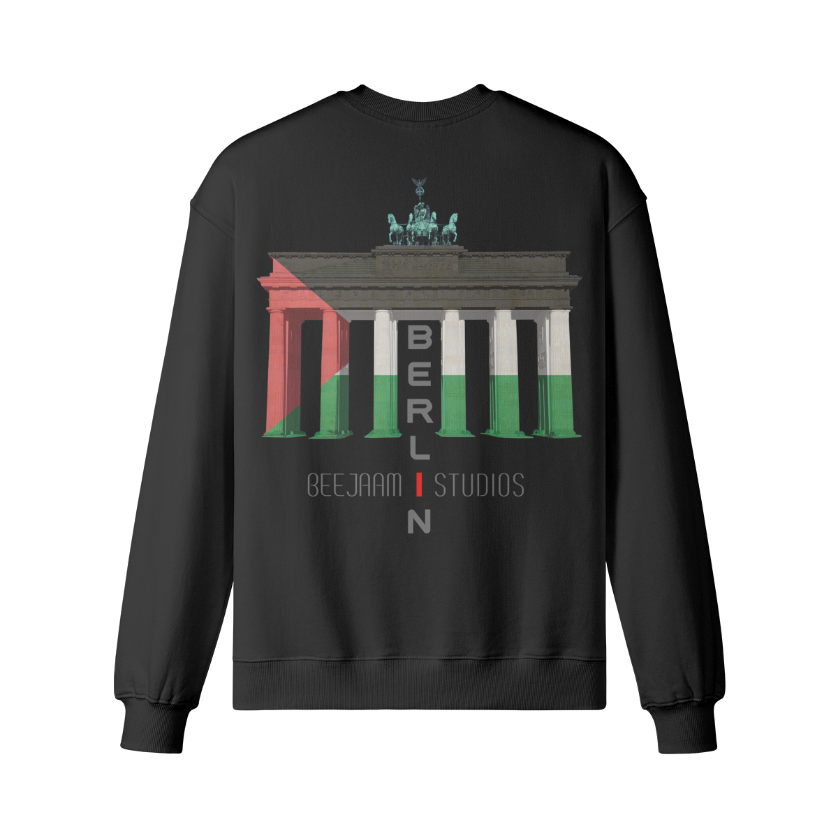 Nr. 7216 | DIE LICHTER DES BRANDENBURGER TOR | OVERSIZED SWEATSHIRT | UNISEX | LIMITIERTE AUFLAGE