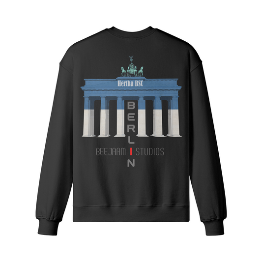 No.7218 | LES LUMIÈRES DE LA PORTE DE BRANDENBOURG | SWEAT-SHIRT SURDIMENSIONNÉ | UNISEXE | ÉDITION LIMITÉE