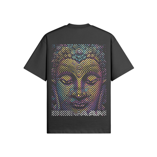 No.2001 | LIVING SQUARES | UNISEX | OVERSIZED TEE | LIMITED EDITION