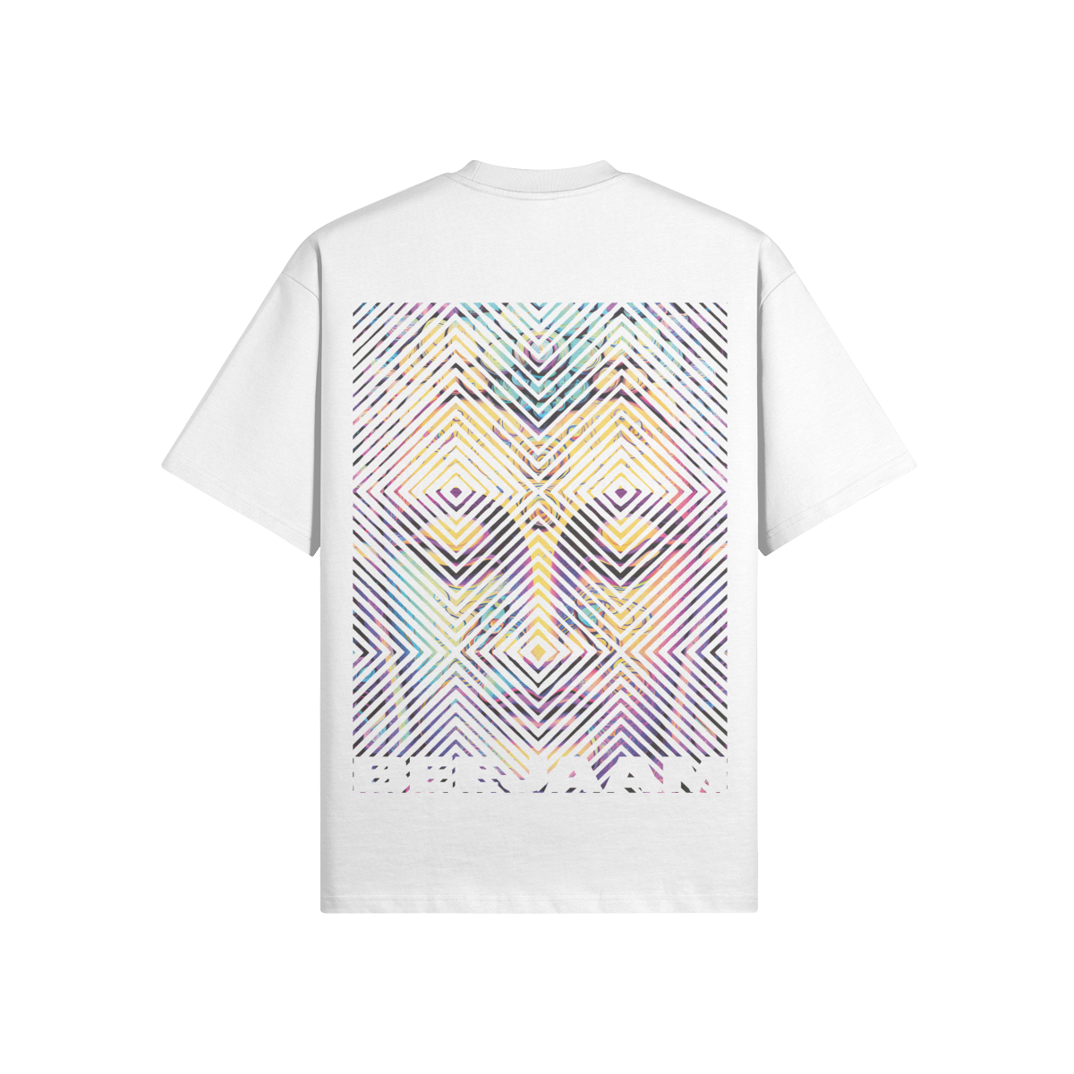 No.2001 | LIVING SQUARES | UNISEX | OVERSIZED TEE | LIMITED EDITION