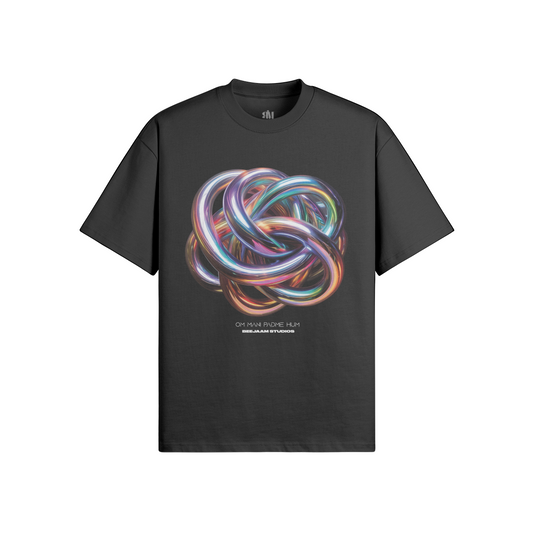 No.4000 | MANTRA GLOBES | OVERSIZED TEE | UNISEX | LIMITED EDITION