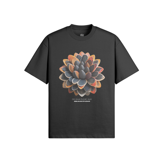 No.4006 | MANTRA GLOBES | OVERSIZED TEE | UNISEX | LIMITED EDITION