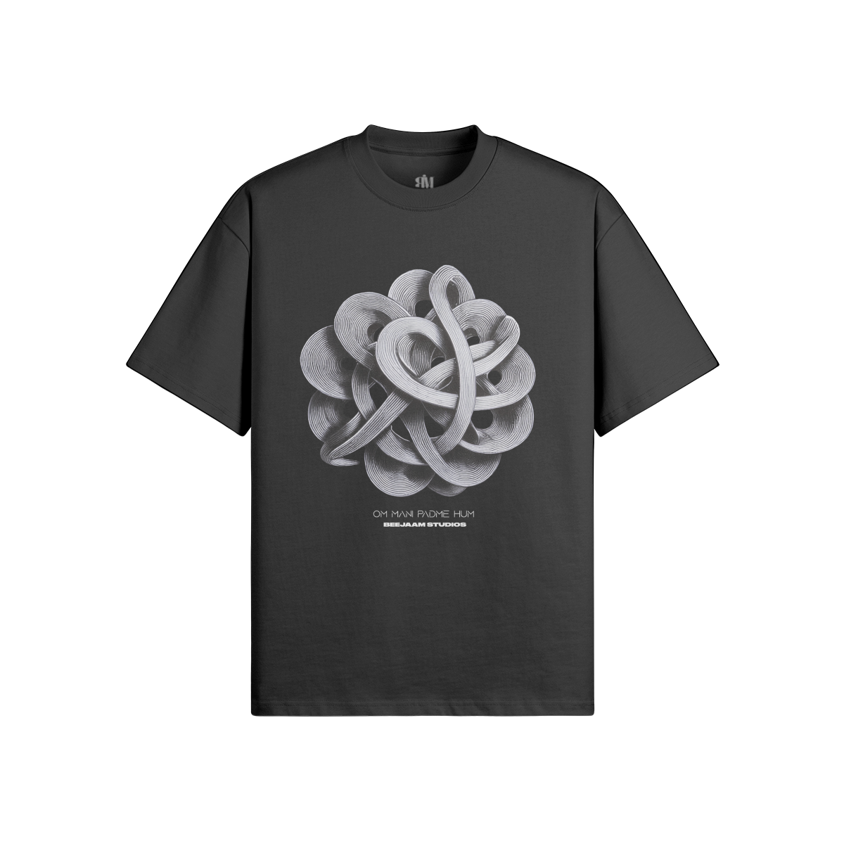 No.4008 | MANTRA GLOBES | OVERSIZED TEE | UNISEX | LIMITED EDITION