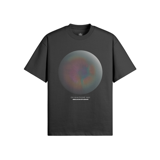 No.4001 | MANTRA GLOBES | OVERSIZED TEE | UNISEX | LIMITED EDITION